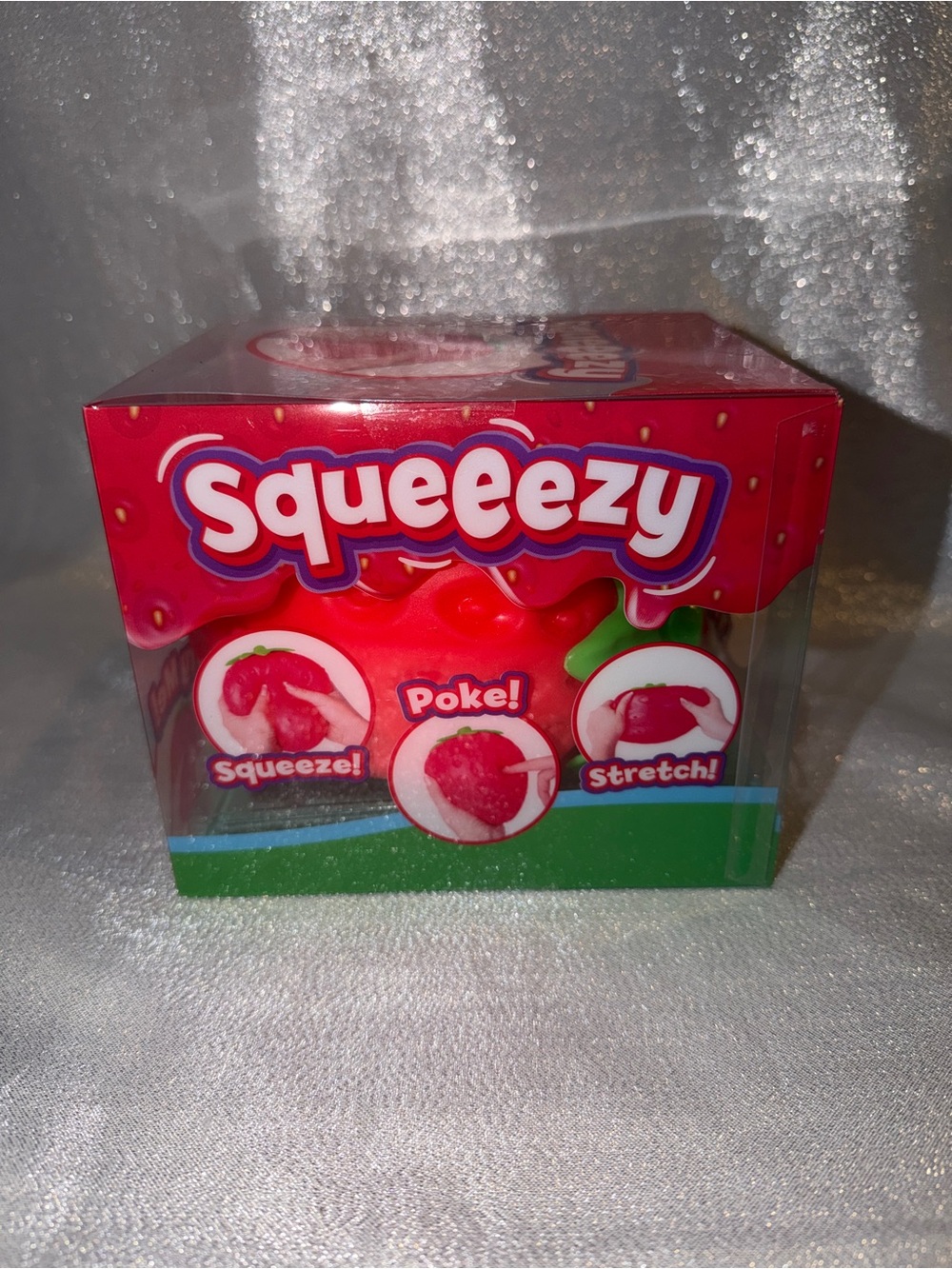 Squeeezy Strawberry & Squishy Hot Dog Toy - Picture 4 of 7